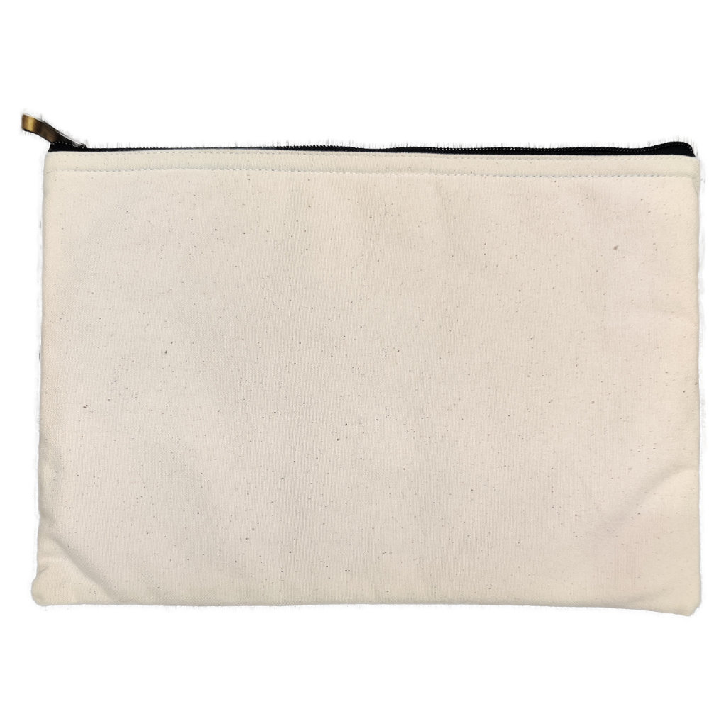 Natural Canvas Tablet Bag (300x220x20mm)